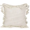 HOMLA Poszewka Flesse Z Fredzlami Bezowa 45X45 Cm