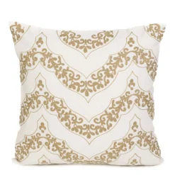 HOMLA Poszewka Geler We Wzor Bezowa 45X45 Cm