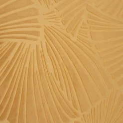 HOMLA Poszewka Kvet Musztardowa Z Wytloczeniami 45X45 Cm