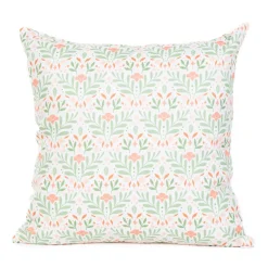 HOMLA Poszewka Livre W Zielone Listki 45X45 Cm