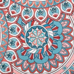 HOMLA Poszewka Lorica W Kolorowy Wzor 45X45 Cm