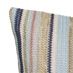 HOMLA Poszewka Medan W Paski Kolorowe 45X45 Cm