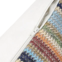 HOMLA Poszewka Medan W Paski Kolorowe 45X45 Cm