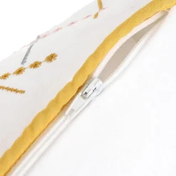 HOMLA Poszewka Minca W Wyszywane Kwiaty 45X45 Cm