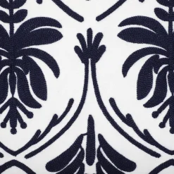 HOMLA Poszewka Moko Granatowa Wyszywana 45X45 Cm