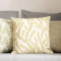 HOMLA Poszewka Multia W Listki Pistacjowe 45X45 Cm