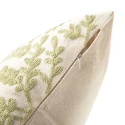 HOMLA Poszewka Multia W Listki Pistacjowe 45X45 Cm