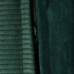 HOMLA Poszewka Nantu Welwetowa Imitacja Sztruksu Zielona 45X45+1.5 Cm