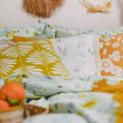 HOMLA Poszewka Pistacio Lisc Eukaliptusa 45X45 Cm