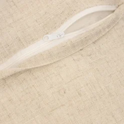 HOMLA Poszewka Renda Bezowa Z Koronka 45X45 Cm