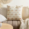 HOMLA Poszewka Sahi W Marokanski Wzor Ecru 45X45 Cm