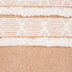 HOMLA Poszewka Subir Wyszywana Z Fredzlami Pomaranczowa 45X45 Cm