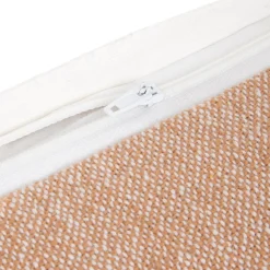 HOMLA Poszewka Subir Wyszywana Z Fredzlami Pomaranczowa 45X45 Cm