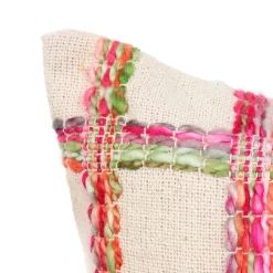 HOMLA Poszewka Tanis Z Kolorowymi Nitkami 45X45 Cm