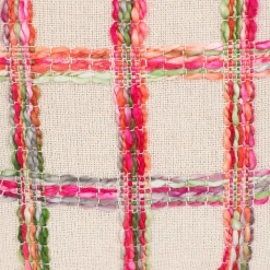 HOMLA Poszewka Tanis Z Kolorowymi Nitkami 45X45 Cm