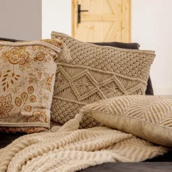 HOMLA Poszewka Tulia Makramowa 45X45 Cm