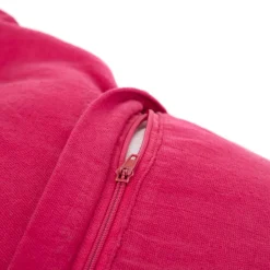 HOMLA Poszewka Vivero Fuksjowa Z Fredzlami 45X45 Cm