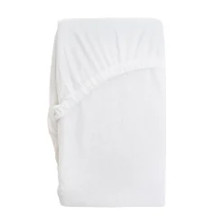 HOMLA Przescieradlo Claire Jersey Biale 160X200 Cm