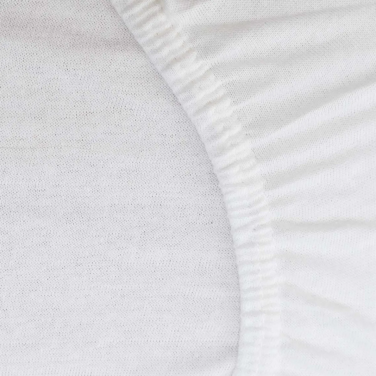 HOMLA Przescieradlo Claire Jersey Biale 160X200 Cm