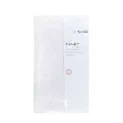 HOMLA Przescieradlo Claire Jersey Biale 160X200 Cm