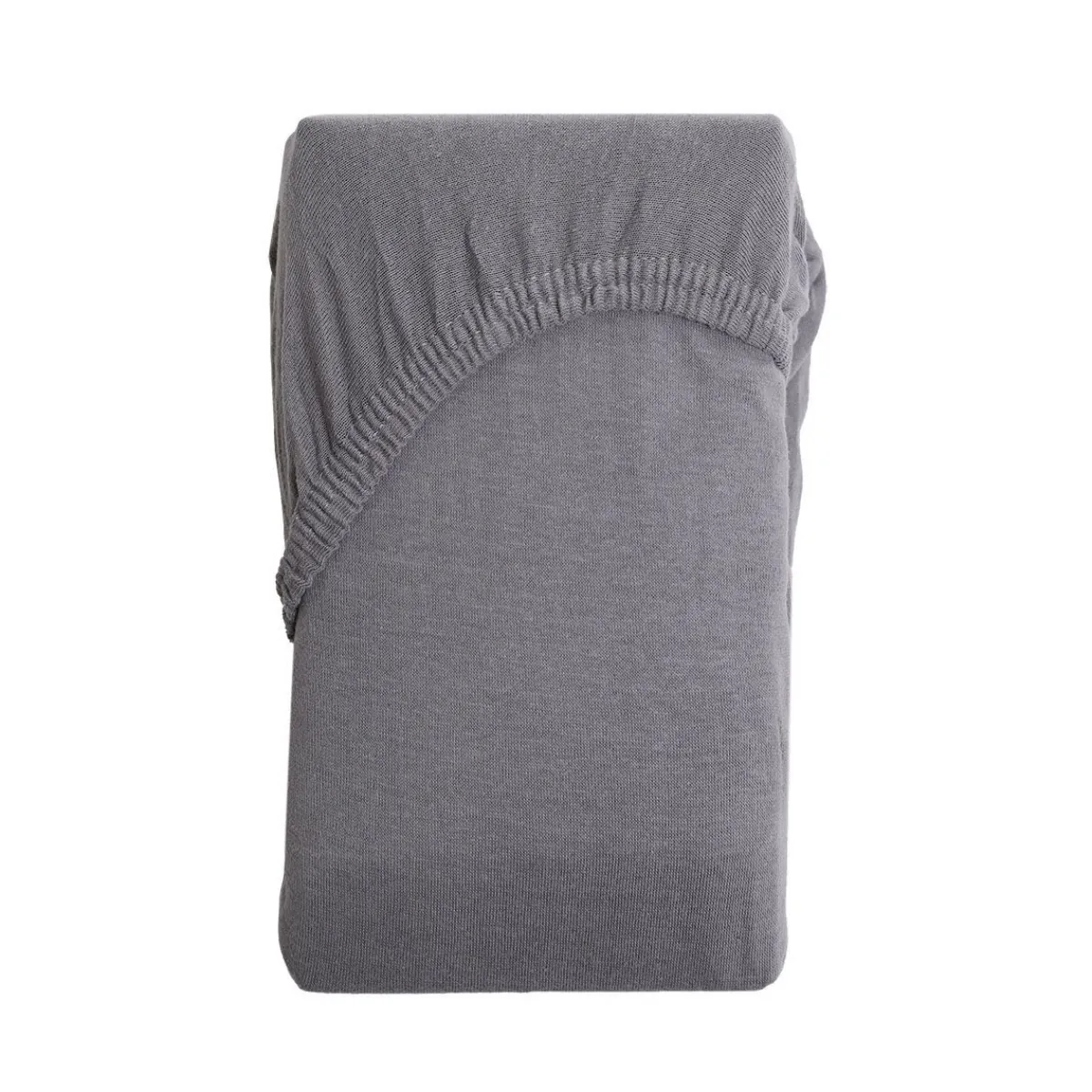 HOMLA Przescieradlo Claire Jersey Szare 180X200 Cm