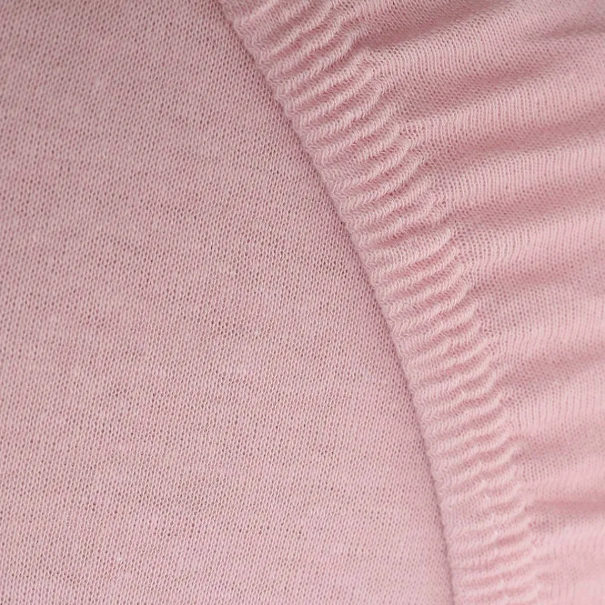 HOMLA Przescieradlo Claire Jersey Brudny Roz 140X200 Cm