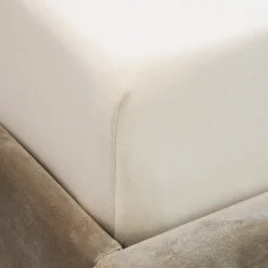 HOMLA Przescieradlo Pelly Jersey Bezowe Premium 90X200 Cm