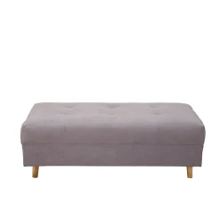 HOMLA Pufa Do Naroznika Szara Semi 120X70X40 Cm All 999400