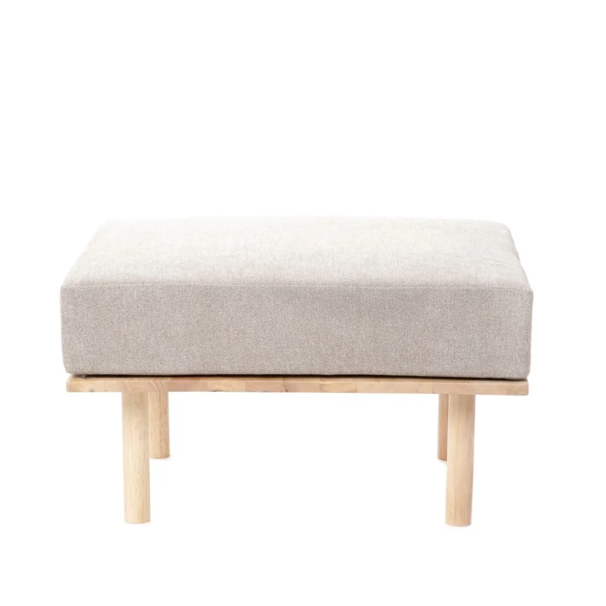 HOMLA Pufa Seri Bezowa 74X60X43,5 Cm