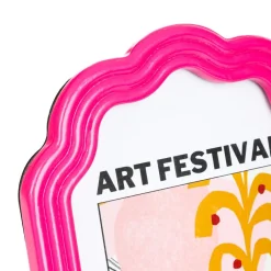 HOMLA Ramka Na Zdjecie Floral Aura Fuksjowa 13X18 Cm