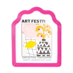 HOMLA Ramka Na Zdjecie Floral Aura Fuksjowa 20X25 Cm