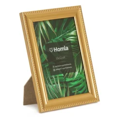 HOMLA Ramka Na Zdjecie Lens Zlota 10X15 Cm