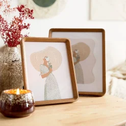 HOMLA Ramka Na Zdjecie Sali Drewniana 20X25 Cm