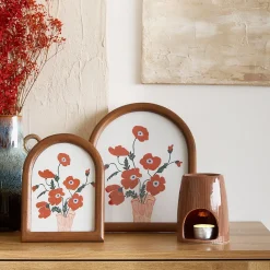 HOMLA Ramka Na Zdjecie Sali Polokragla Drewniana 20X25 Cm