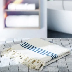 HOMLA Ręcznik Ameli Ecru Z Motywem Mandali 50X90Cm