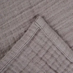 HOMLA Ręcznik Elin Muslinowy Grafitowy 70X130Cm