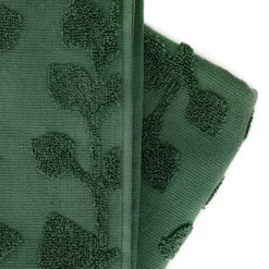 HOMLA Ręcznik Leslie Z Obszyciami Zielony 50X90Cm