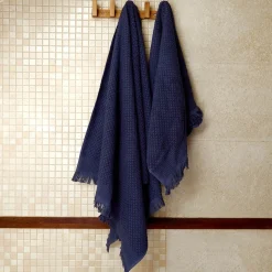 HOMLA Ręcznik Marin Granatowy 70X130Cm