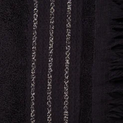 HOMLA Ręcznik Myfair Czarny 70X130Cm