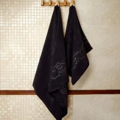 HOMLA Ręcznik Rines Z Paskami Lureksowymi 50X90Cm