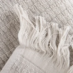 HOMLA Ręcznik Tippy Jasnoszary 50X90Cm