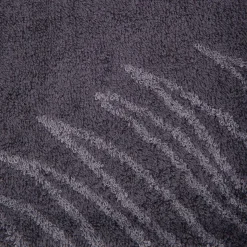 HOMLA Ręcznik Wilday Szary W Liscie 50X90Cm