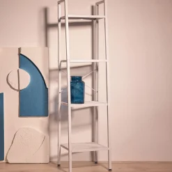 HOMLA Regal Malmi Metalowy 35X34X136,5 Cm