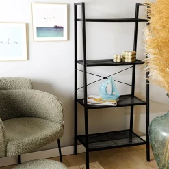 HOMLA Regal Malmi Metalowy 60X35X135 Cm