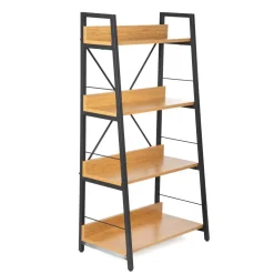 HOMLA Regal Maravi Z Czarnym Stelazem 60X35X116.5 Cm