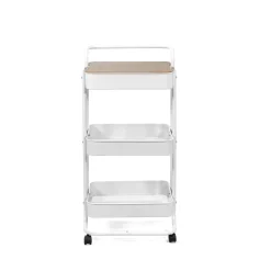 HOMLA Regal Na Kolkach Hylla Metalowy 90X43X42Cm