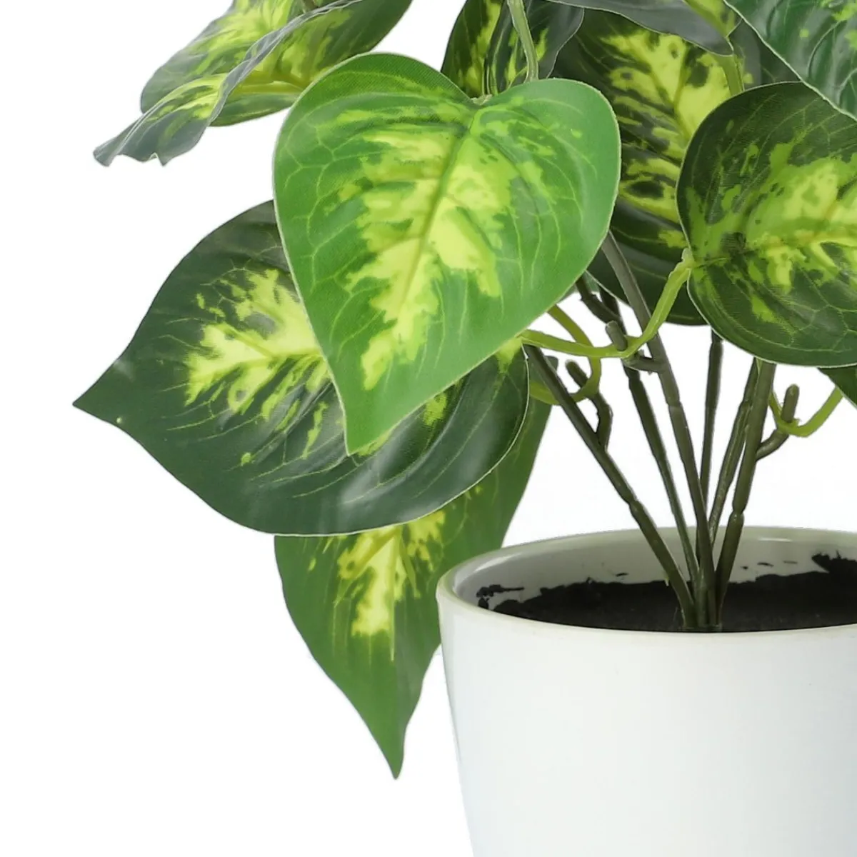 HOMLA Roslina Sztuczna Edera W Donicy 20 Cm