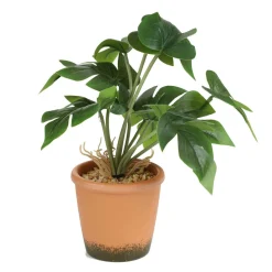 HOMLA Roslina Sztuczna Semela Monstera 25 Cm