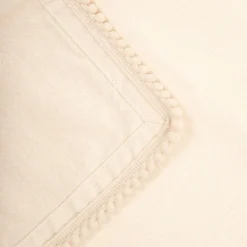 HOMLA Serwetka Melange Bezowa Z Lamowka Kuleczkowa 45X45 Cm