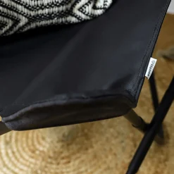 HOMLA Siedzisko Butterfly Wymienne Do Fotela - Czarna Eco Skora 76X97 Cm